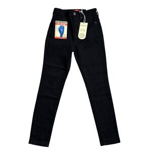 NWT Wax Jean Women's Black High Rise Butt I Love You Jeans Size 3 / 26